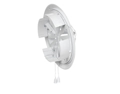 Adjustable Louvre Vent Round 80mm-160mm White