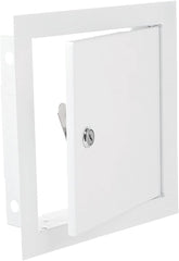 Access Panel Door Metal With Lock, White 250mm x 300mm