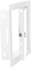 Access Panel Door Metal With Lock, White 200mm x 300mm