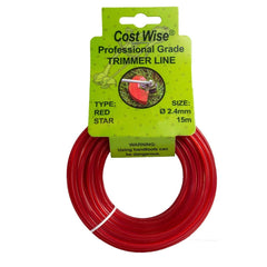 Strimmer Line Red Star 2.4mm x 15m