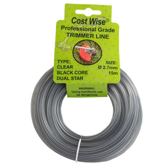 Strimmer Line Dual Black Star 2.7mm x 15m