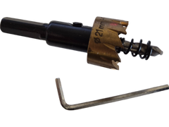 21mm HSS Drill Bit Hole Saw Cutter for Metal Alloy Wood Plastic