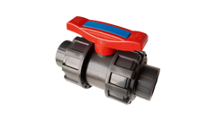 PVC Double Union 1" BSPF Stopcock