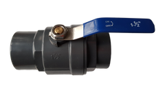 PP 1.5" BSPF Stopcock with Stainless Steel Ball Valve and Handle