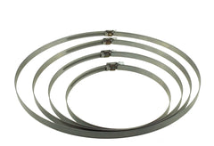 A2 Hose Clip 150mm-170mm - Adjustable 304 Stainless Steel Duct Clamps Hose Pipe Clamps Air Ducting Clamp Worm Drive Hose Clamps