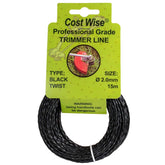 Strimmer Line Black Twist 2mm x 15m