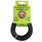 Strimmer Line Black Round 2mm x 15m