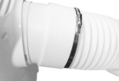 A2 Hose Clip 220mm-240mm - Adjustable 304 Stainless Steel Duct Clamps Hose Pipe Clamps Air Ducting Clamp Worm Drive Hose Clamps