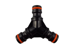 Three Way Snap-On Male Black