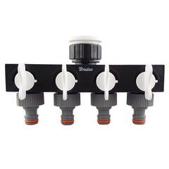 4-Way Splitter with Valves WL