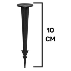 Weed Control Fabric Plastic Fixing Pegs Large 10cm - Pack of 100