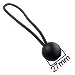 Bungee Ball Mix Black 4" 6" 10" Pack of 30