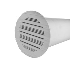 Through Wall Ventilation Kit Round Bella Vent with Graphite External Vent