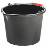 Black PP Bucket 12L