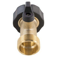 Brass In Line Valve ¾” BSPF-M