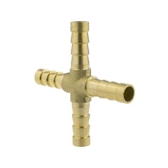 Brass Cross Joiner 6mm