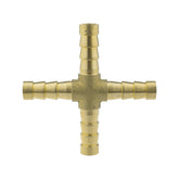Brass Cross Joiner 6mm