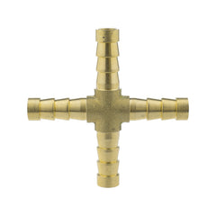Brass Cross Joiner 6mm