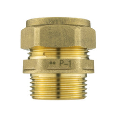 Brass Compression 22mm Straight with 20mm MDPE Tee