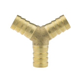 Brass Tee Y Connector 12.5mm