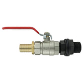 Water Butt Kit 3/4” BSP with Lever Valve and 19mm Brass Barb