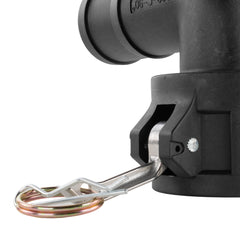 Camlock 90-Degree Female Elbow 2" Barb