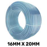 Clear Flexible Hose Pipe 16mm Inside Diameter / 20mm Outside Diameter