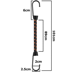 Bungee Cord Hook Metal 100cm