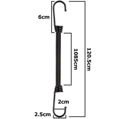 Bungee Cord Hook Metal 120cm