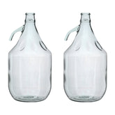 Glass Demijohn 5L 2 Pack Plain