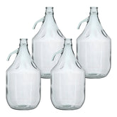 Glass Demijohn 5L 4 Pack Plain