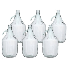 Glass Demijohn 5L 6 Pack Plain