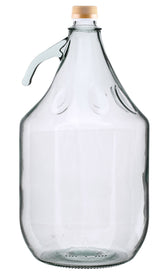 Glass Demijohn 5L With Screw Top Cap