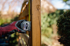 COAL Tape Measure 25mm Wide with Magnetic Tip and Belt Clip (5m-8m)