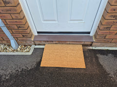 Doormat 60cm x 40cm - Blank - Absorbent Coir Mat for Indoor/Outdoor