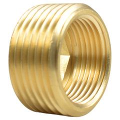 Thread Conversion Cap 1" BSPM - 3/4" BSPF, Brass