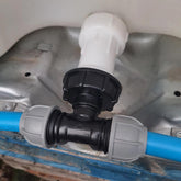 IBC Extender with 2” S60X6 Cap and 32mm MDPE Tee