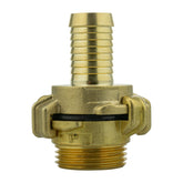 Geka Type Brass Claw Set – 19mm Barb and 1” BSP Male