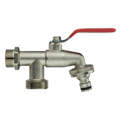 Double Garden Tap 3/4" BSPM Inlet