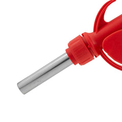 Fuel Gun Red 3/4" Barb Inlet - Metal Outlet