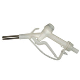 Fuel Gun White 3/4" Barb Inlet - Metal Outlet