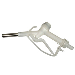 Fuel Gun White 3/4" Barb Inlet - Metal Outlet
