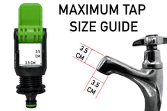 Kitchen Tap Adaptor "Non Branded" Green