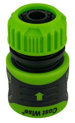 Cost Wise Click and Lock Hose Connector 1/2" Green