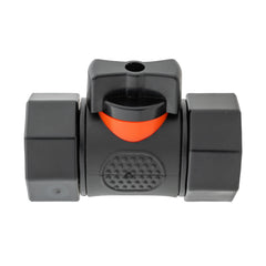 In Line Soft Touch Valve 3/4" BSPF Black