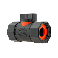 In Line Soft Touch Valve 3/4" BSPF Black