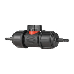In-Line BSPM Valve with 2 x 4mm Barb Micro Connectors
