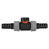 In-Line BSPM Valve with 2 x 20mm Barbed Straight Connectors