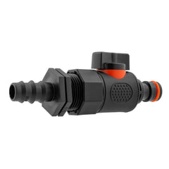 16mm Barbed Straight with BSPF Thread-Quick Connect Male Valve