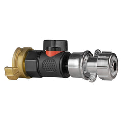 Geka Type Connector with BSPF-Quick Connect Valve & Hose Connector Zinc